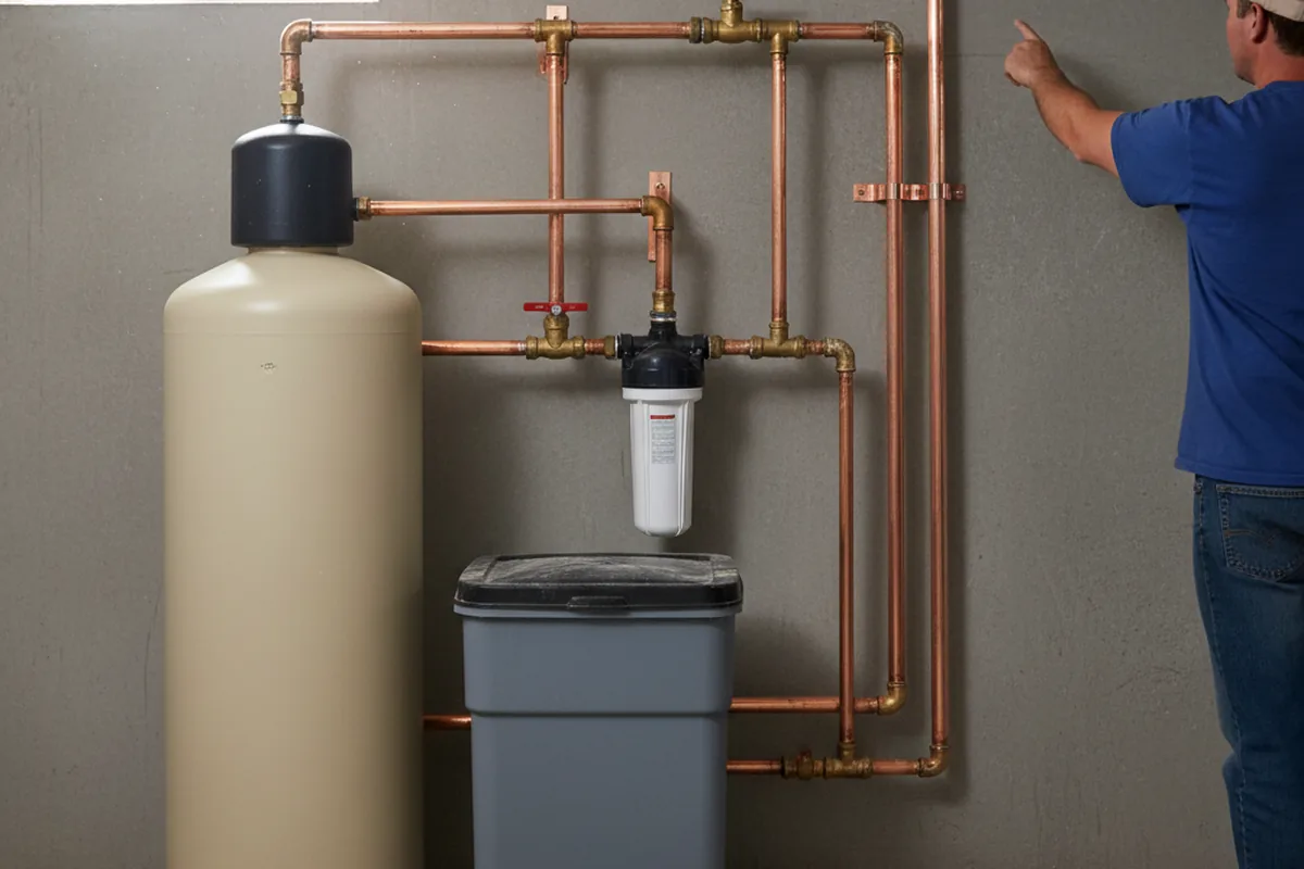 Whole-house water treatment system installed in Park Hill